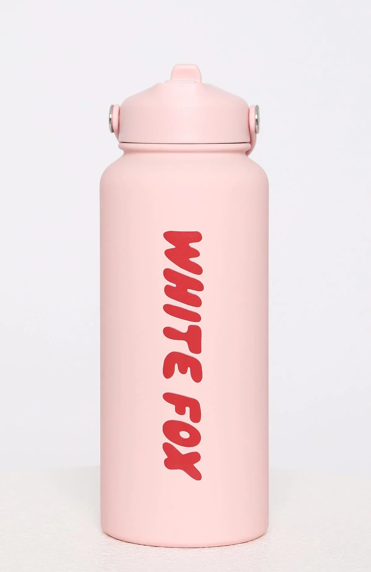 Staying Hydrated Drink Bottle 1L Pink Red