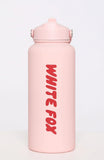 Staying Hydrated Drink Bottle 1L Pink Red
