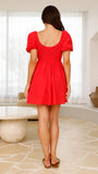 Sahirah Mini Dress Red