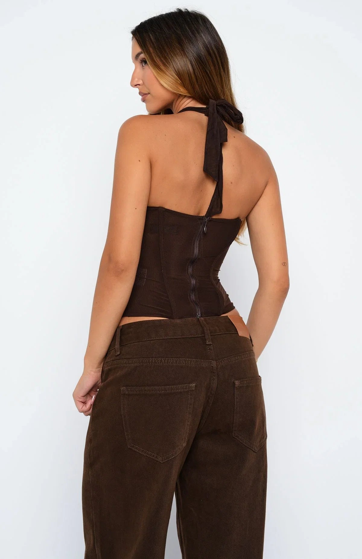 Its A Sure Thing Bustier Chocolate