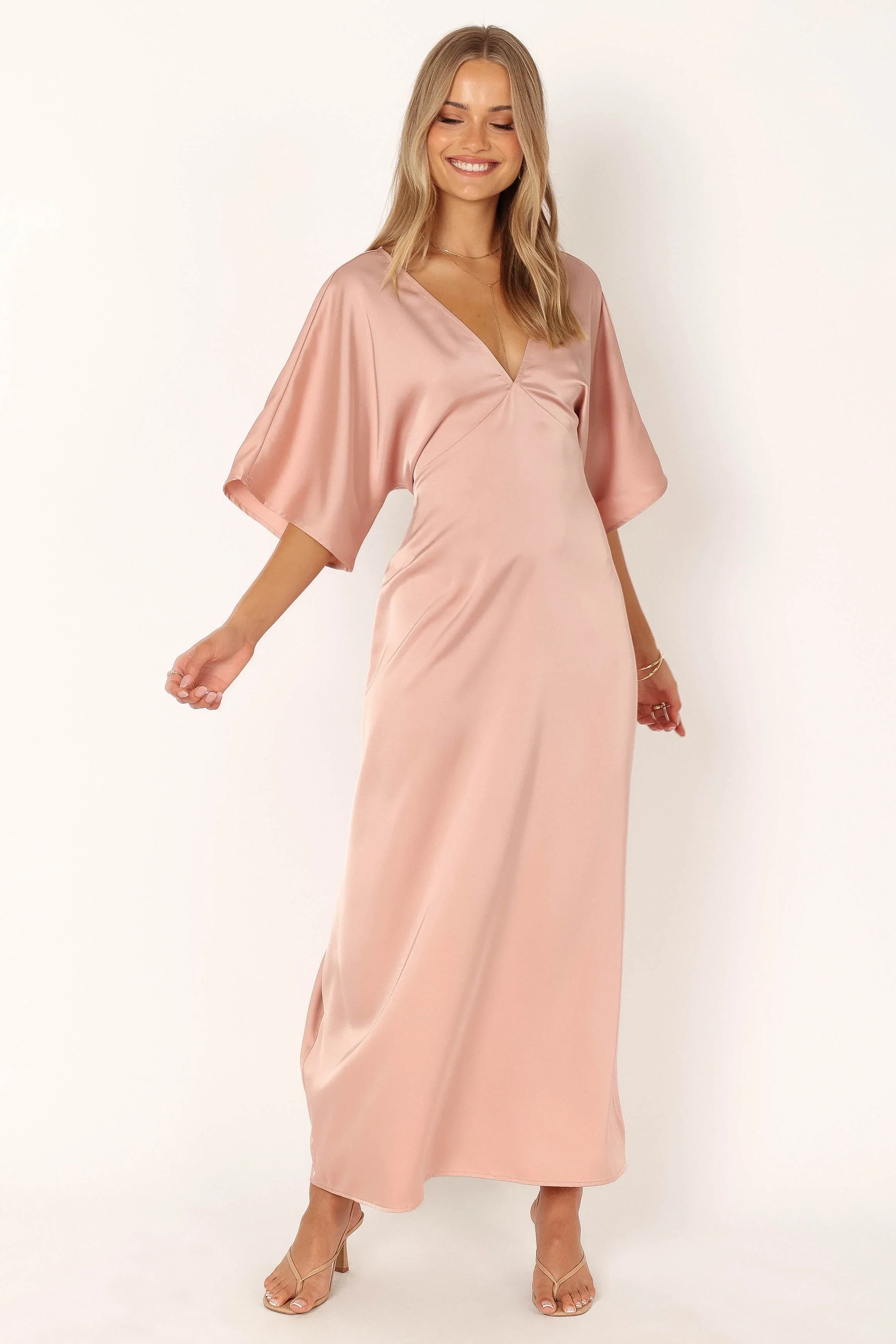 Eliza Maxi Dress Pink