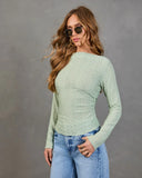 Morning Sky Boatneck Top