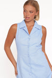 Galia Midi Dress Blue