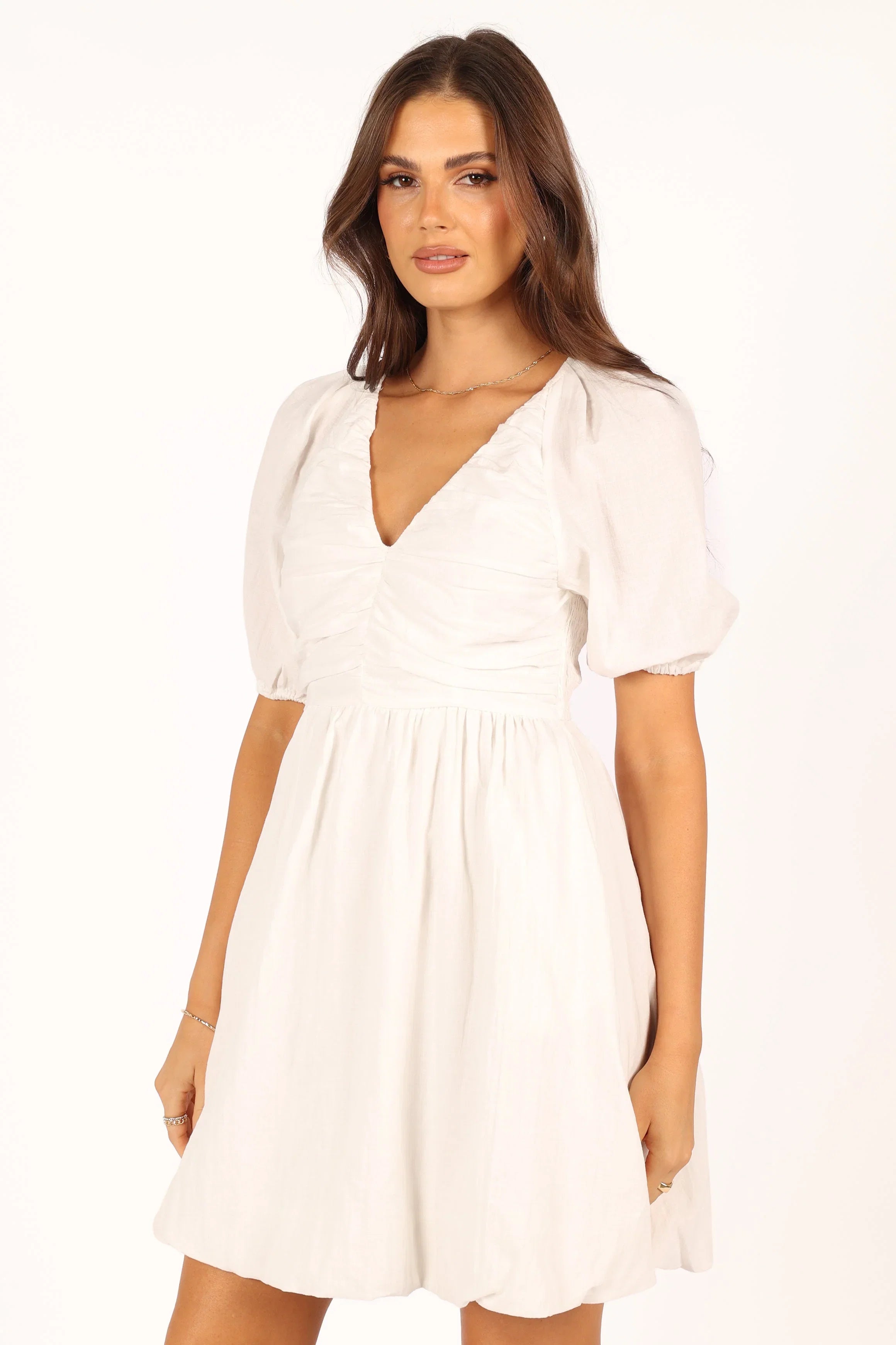 Lulee Mini Dress White