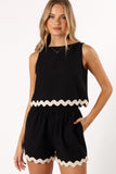 Katy Short Set Black