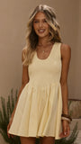 Amira Mini Dress Yellow