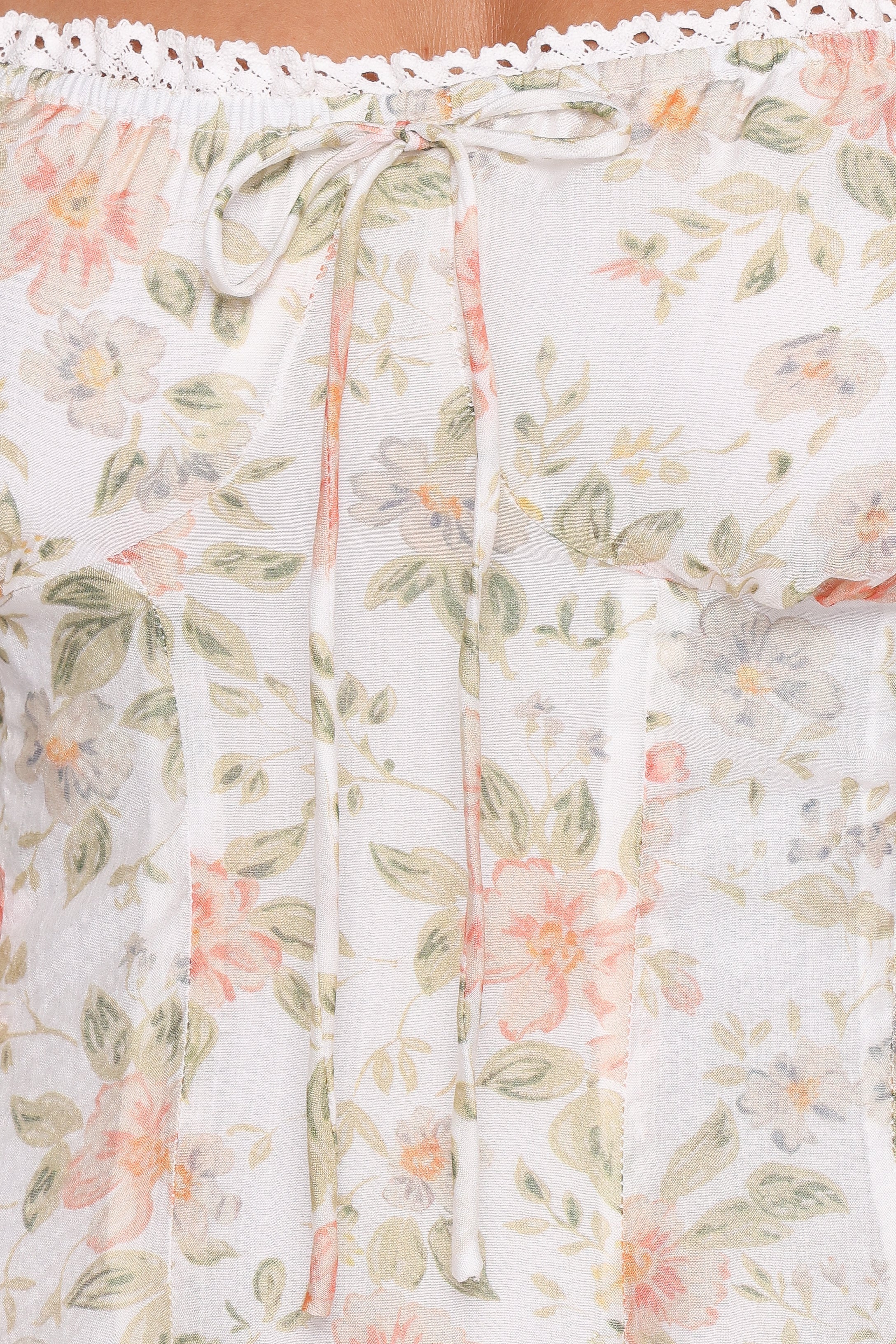 Lavia Mini Dress White Multi Floral