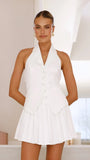 Yetta Vest Top White