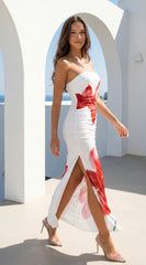 Rosavelle Floral Maxi Dress White