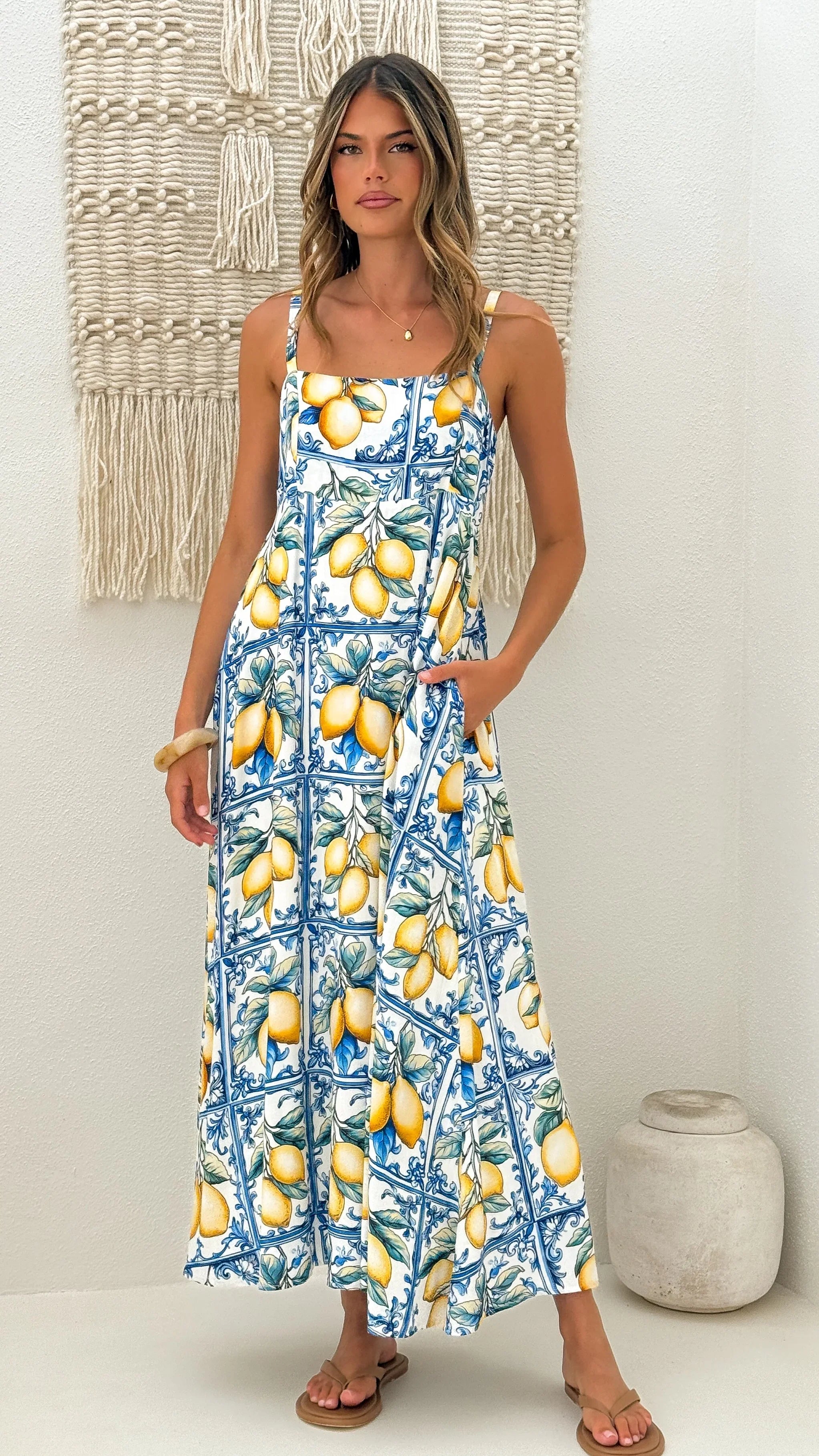 Natalle Maxi Dress Summer in Sorrento