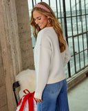 Holiday Hound Graphic Novelty Knit Sweater