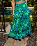 Rosalyn Abstract Maxi Skirt