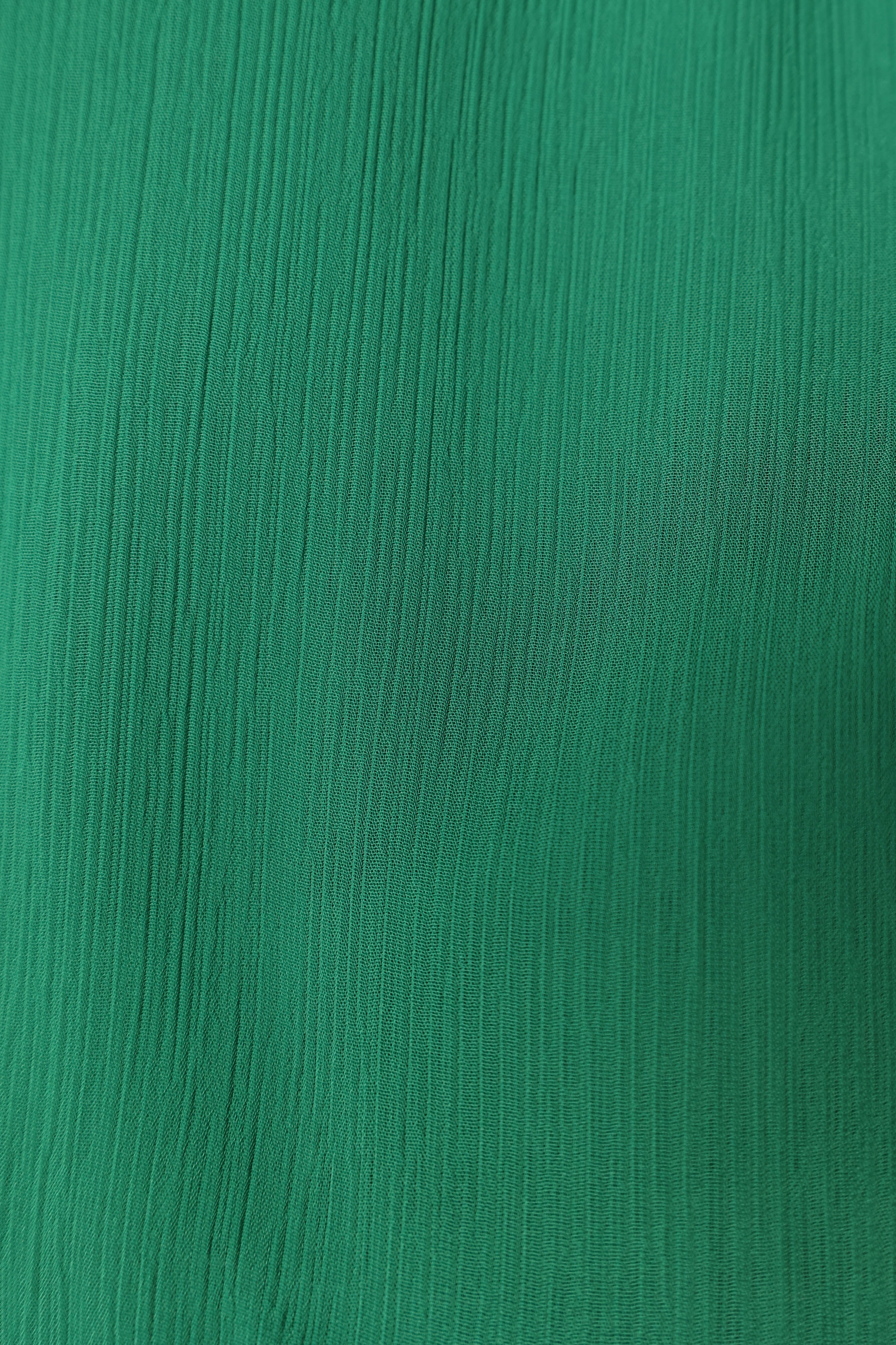 Avery Rosette Detail Top Green