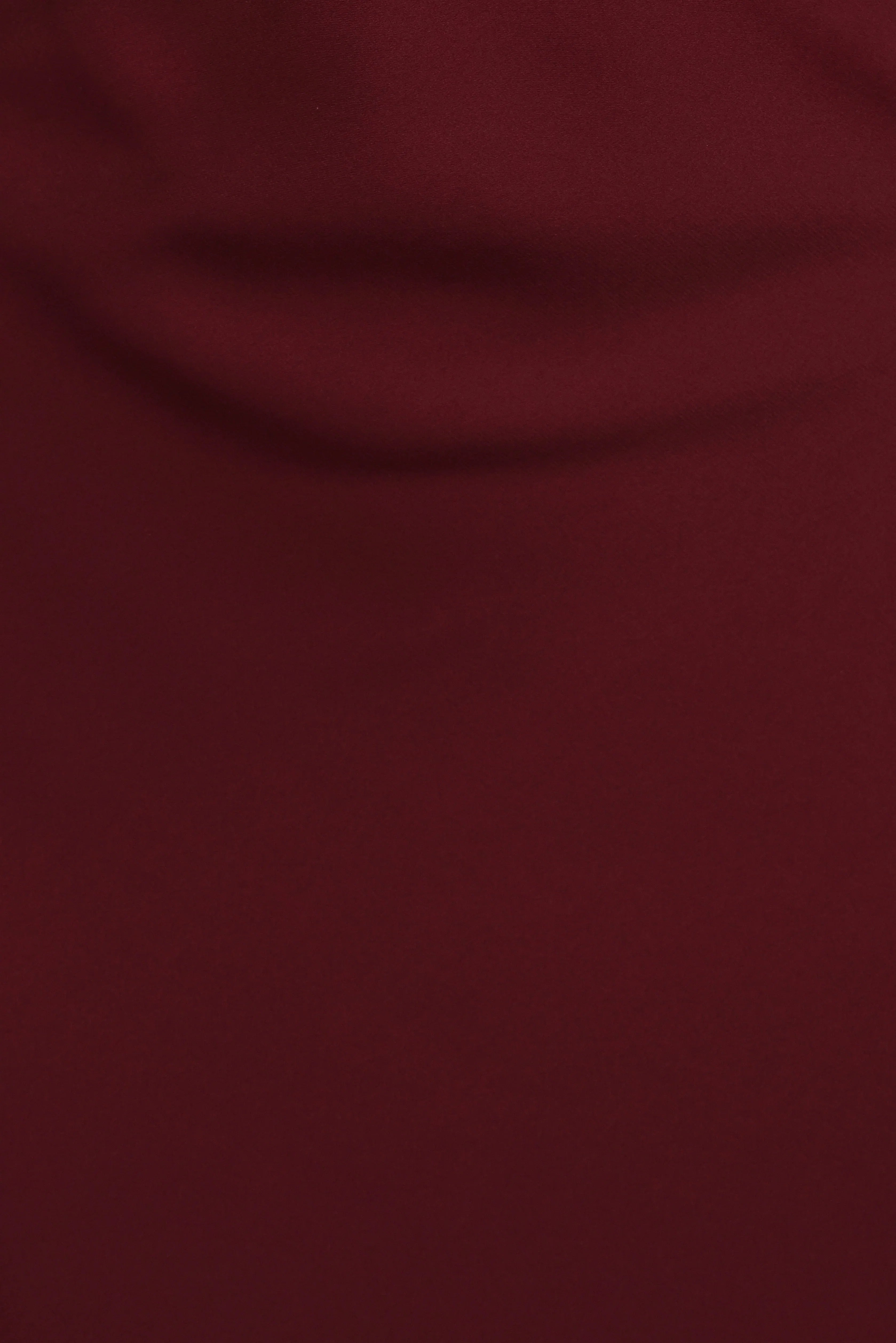 Nellie Satin Midi Skirt Burgundy