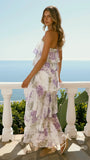 Soho Maxi Dress Lilac Floral