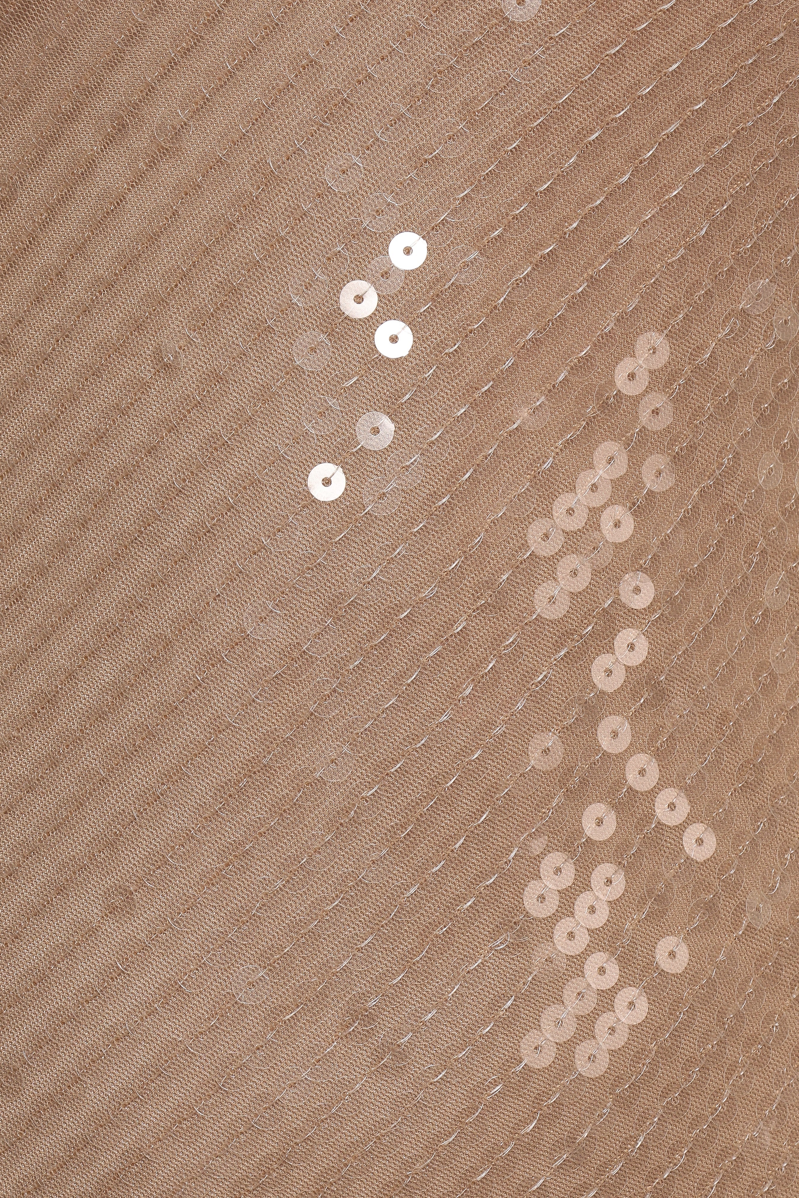 Karley Sequin Maxi Dress Beige