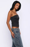 Never Failing Strapless Bustier Ink