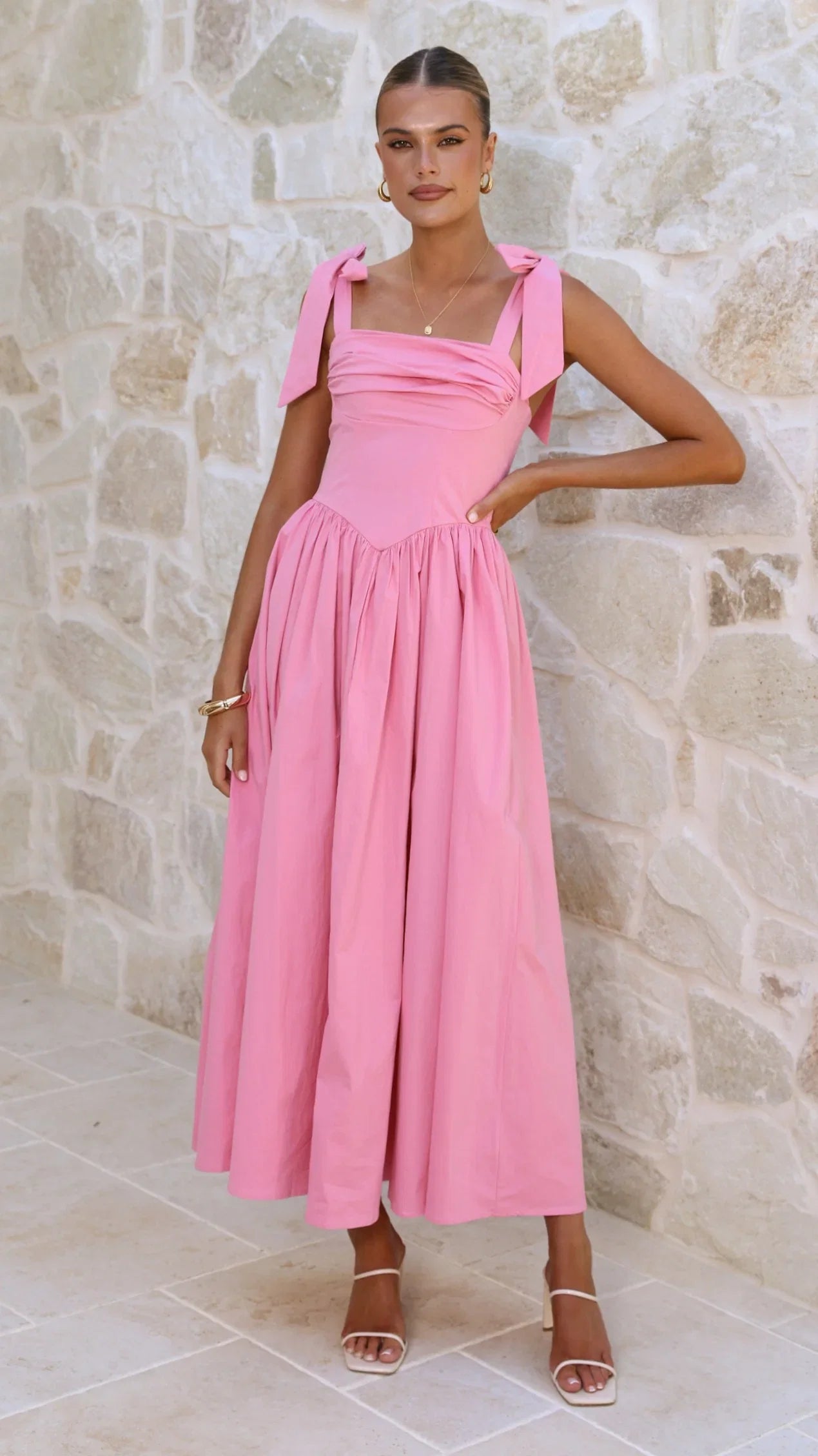 Haisley Maxi Dress Pink