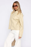 Cool City Life PU Jacket Blonde