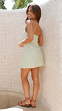 Halina Mini Dress Sage
