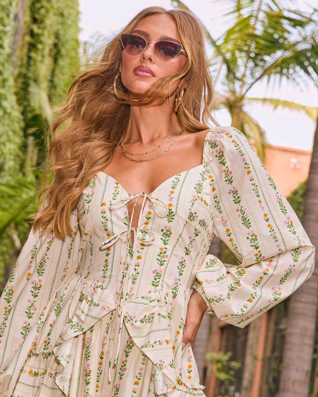 West of the Moon Ruffle Romper