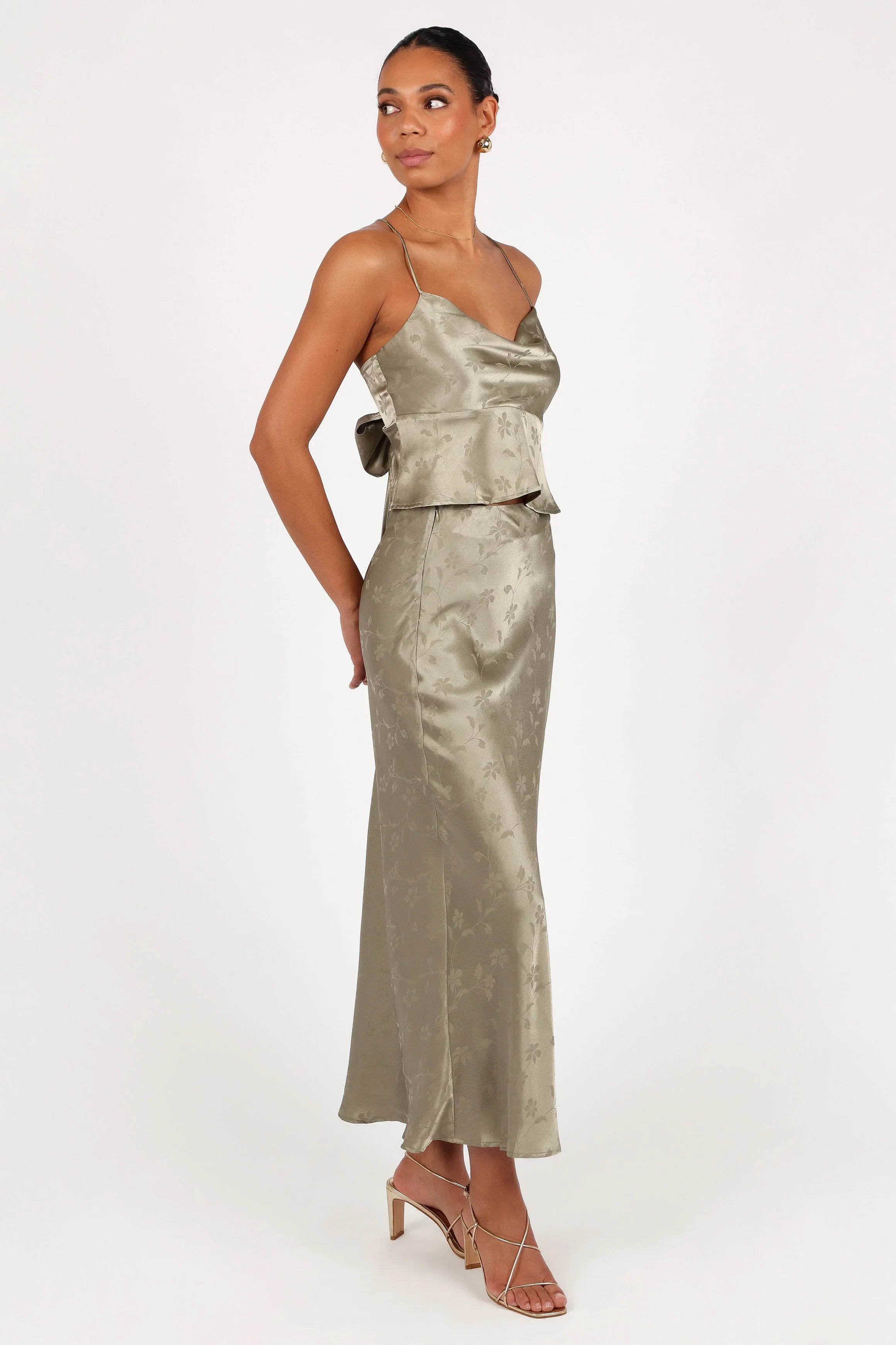 Belle Two Piece Set Olive