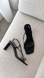 Georgiana Heel Black