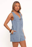 Marilla Romper Light Denim
