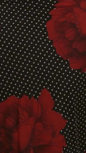 Freeda Maxi Dress Black Floral