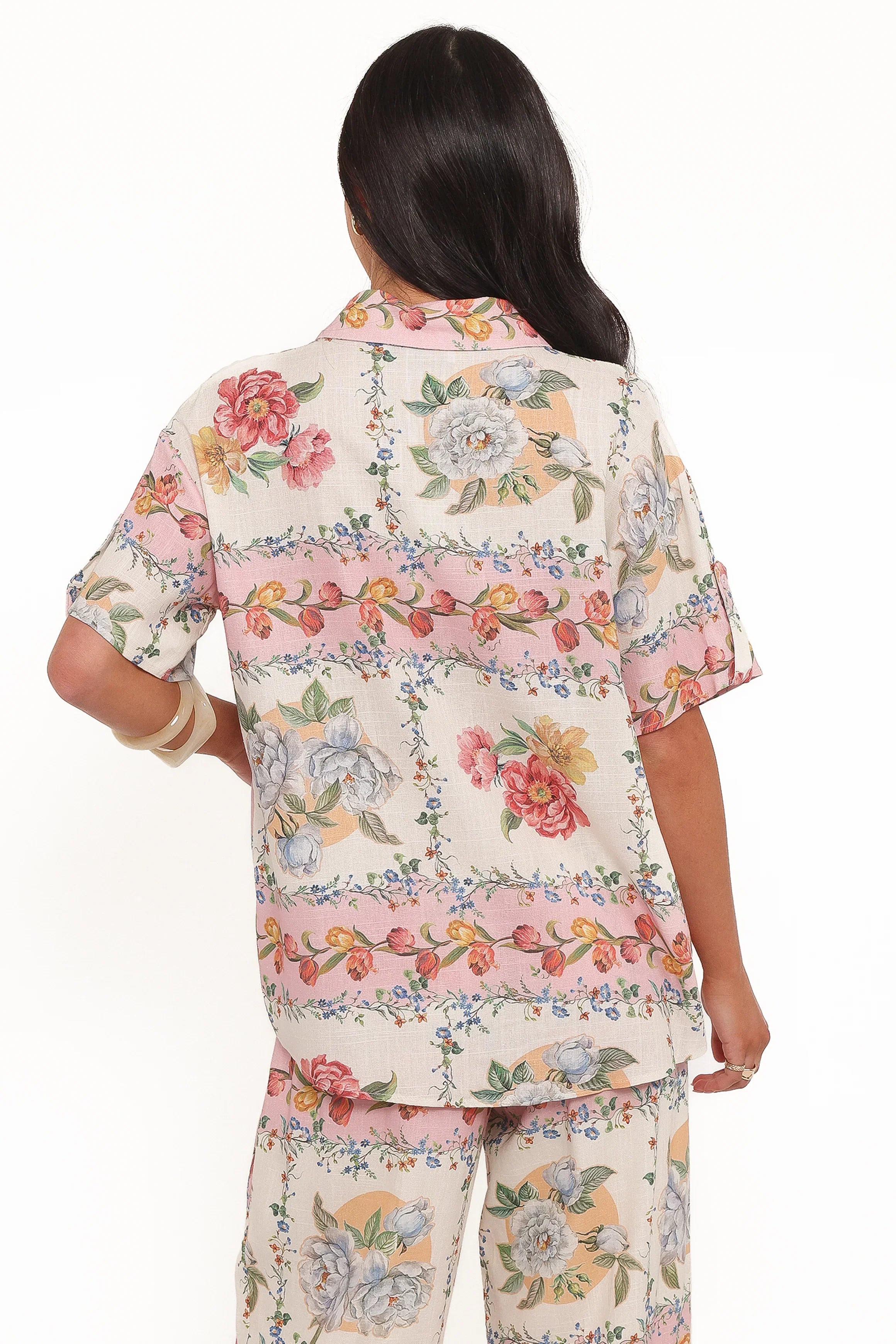 Cascais Shirt Rose Tile