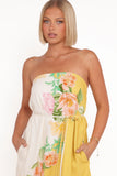 Marlia Maxi Dress Yellow Poppy