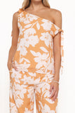 Flynn Pant Set Yellow Floral