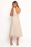 Louise Midi Dress Cream