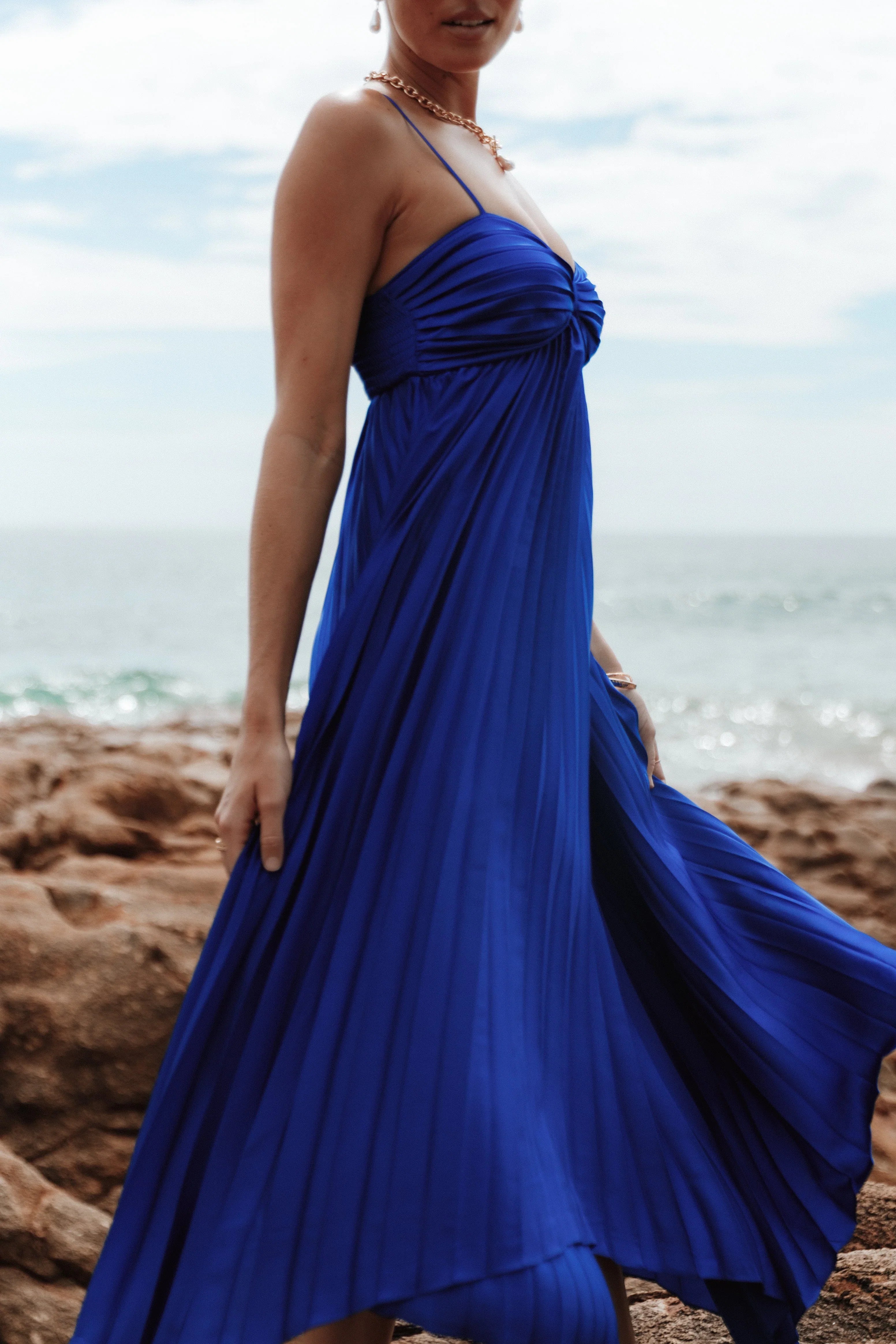 Vikki Dress Royal Blue