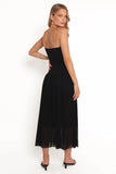 Caitie Midi Dress Black