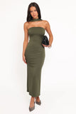 Regan Midi Dress Olive