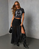 Skull Heart Short Sleeve Graphic Tee