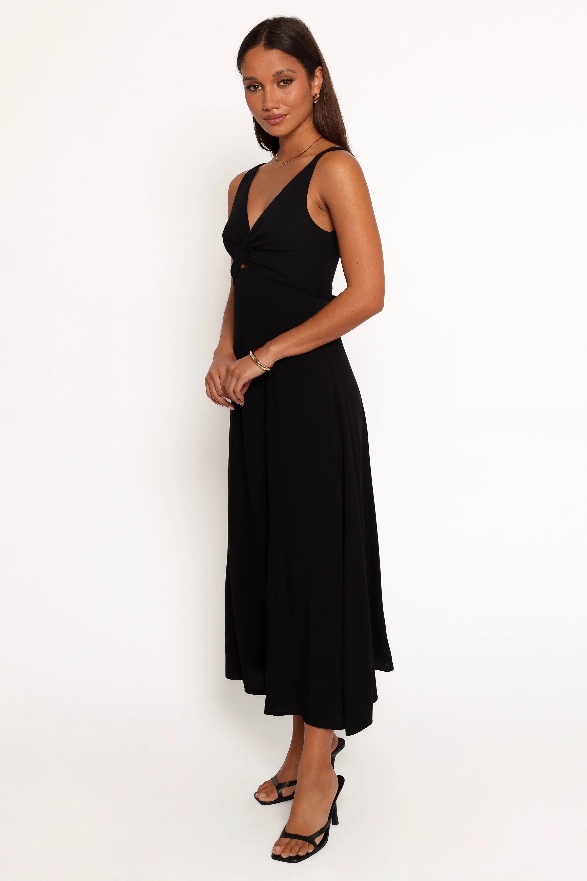 Archer Midi Dress Black