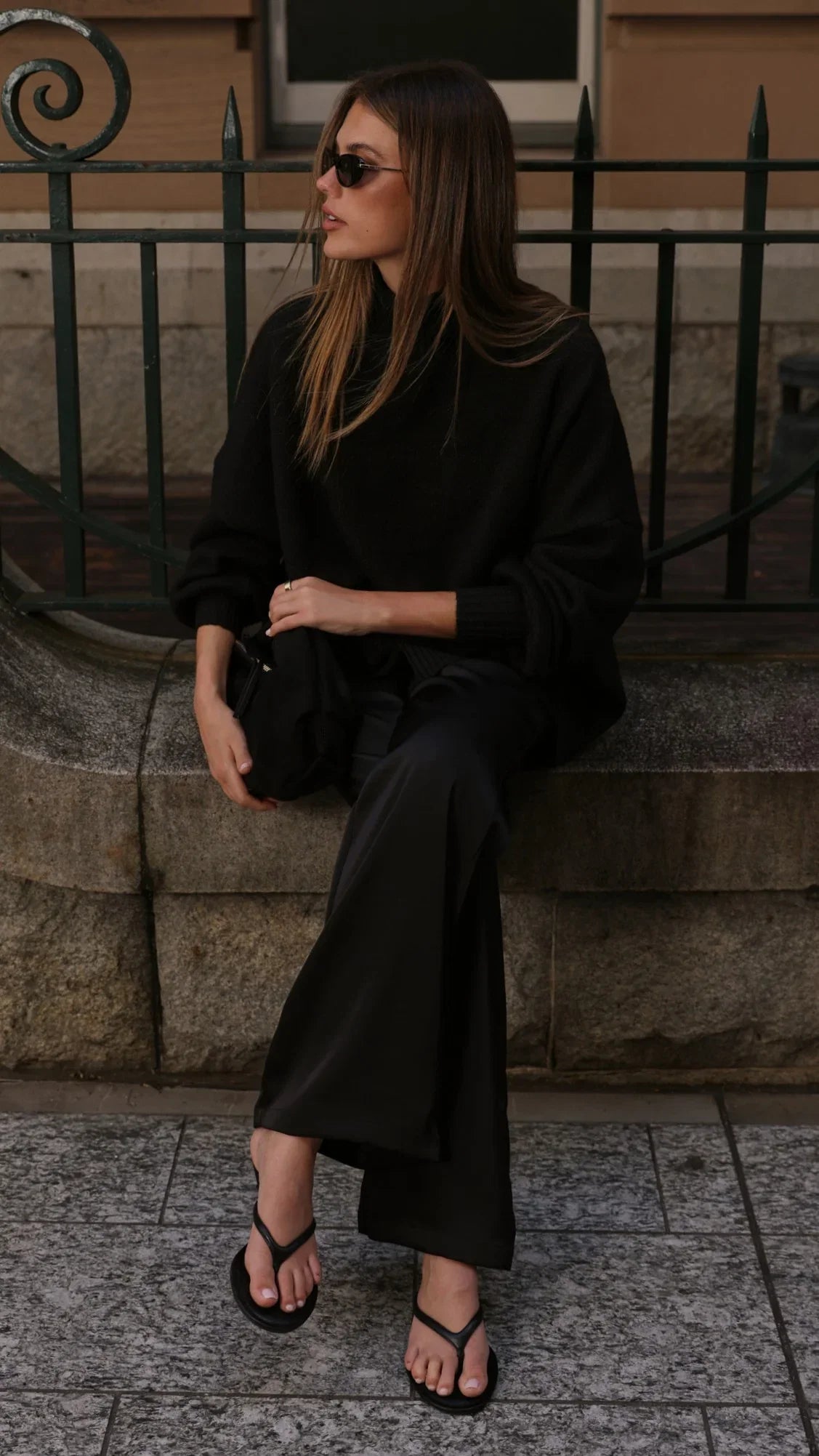 Harita Knitted Sweater Black