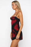 In The Back Of My Mind Mini Dress Rosa