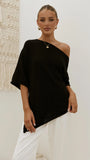 Keisha Off The Shoulder Top Black