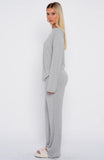 Slow Life Pyjama Pants Grey Marle