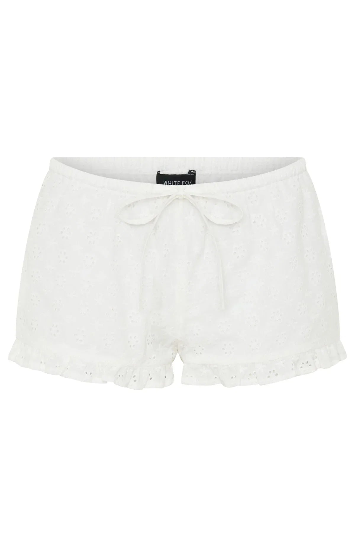 Slow Touch Relaxed Shorts White