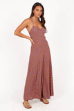 Harlee Wide Leg Jumpsuit Orange
