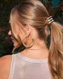 Golden Letters Layered Hair Cuff