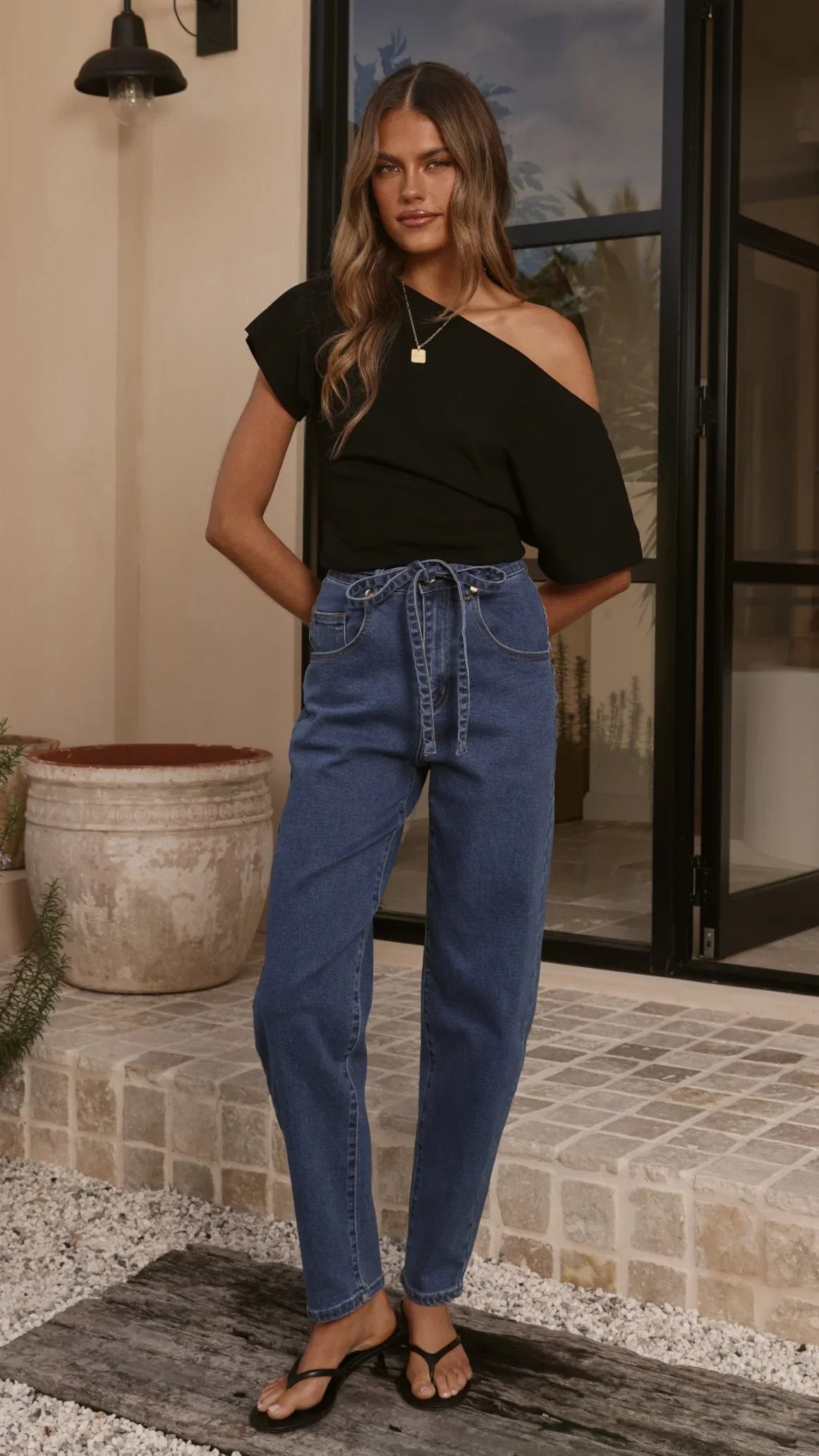 Clove Barrel Jeans Dark Denim