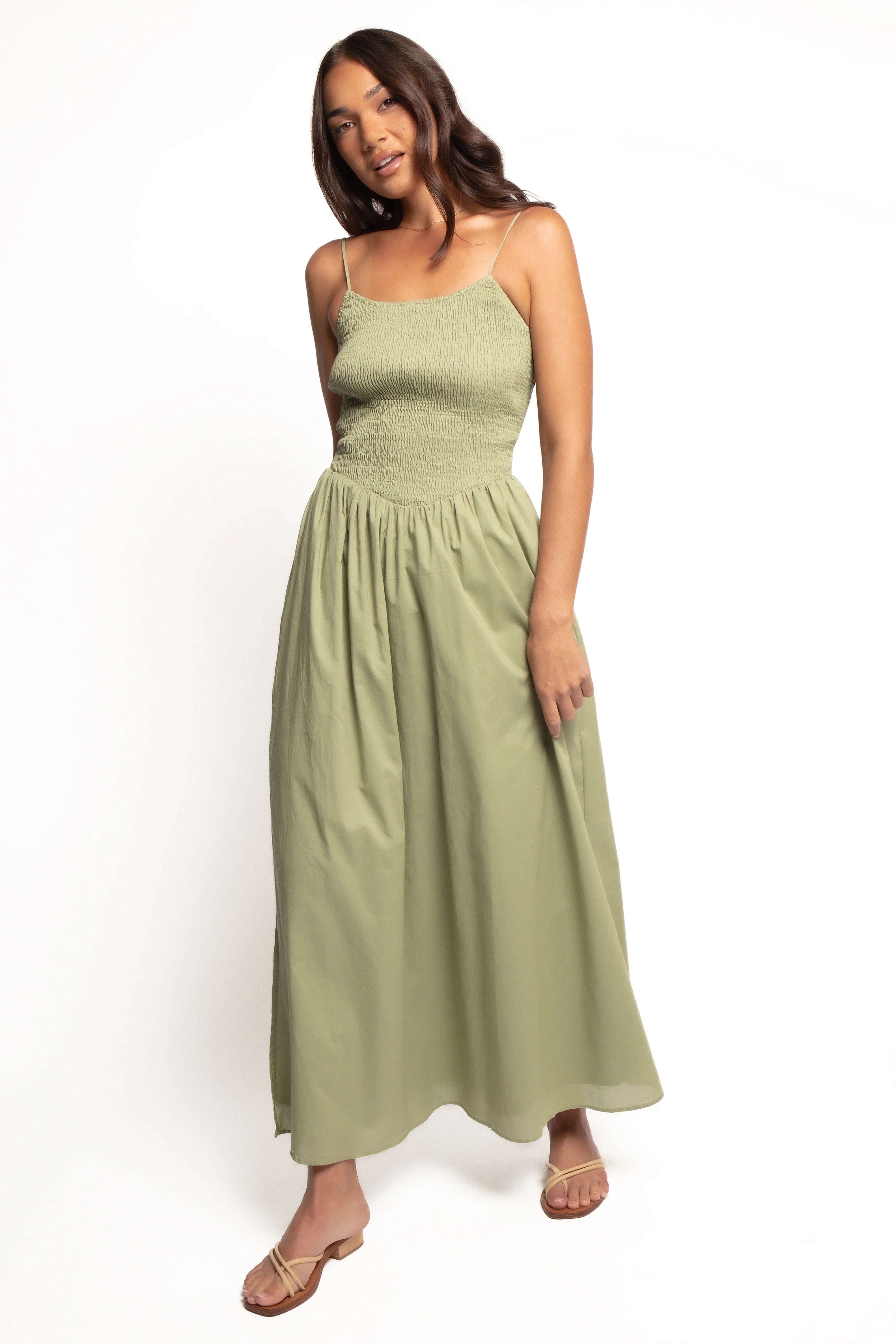 Cagnes Maxi Dress Olive