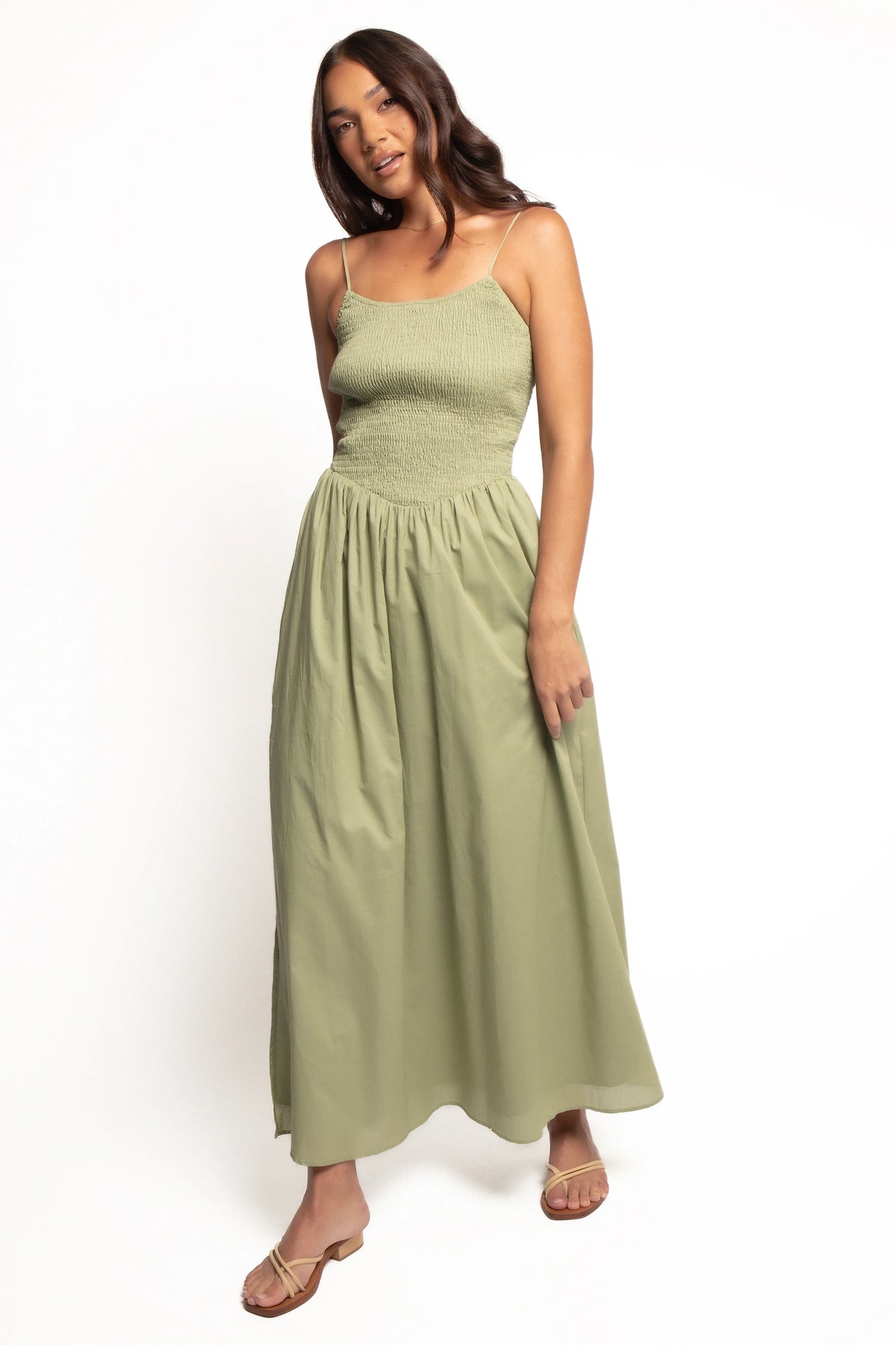 Cagnes Maxi Dress Olive