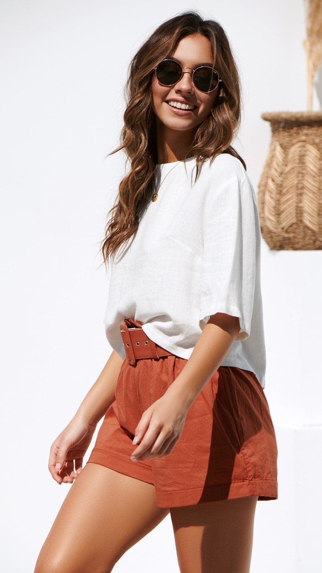 Charlotte Top White