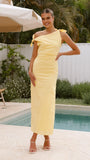 Simone Maxi Dress Yellow